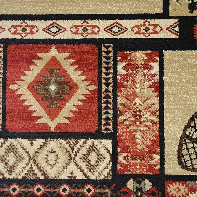 Mayberry Rug Patchwork Area Rug, 2'3"x7'7", Multi
