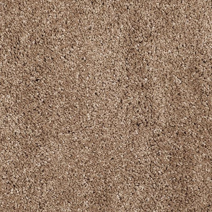 SAFAVIEH Milan Shag Collection 7' Round Dark Beige SG180 Solid Non-Shedding Living Room Bedroom Dining Room Entryway Plush 2-inch Thick Area Rug