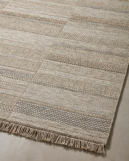 Loloi Dawn Collection Indoor/Outdoor DAW-03 Brown 2'-3" x 3'-9" Accent Rug