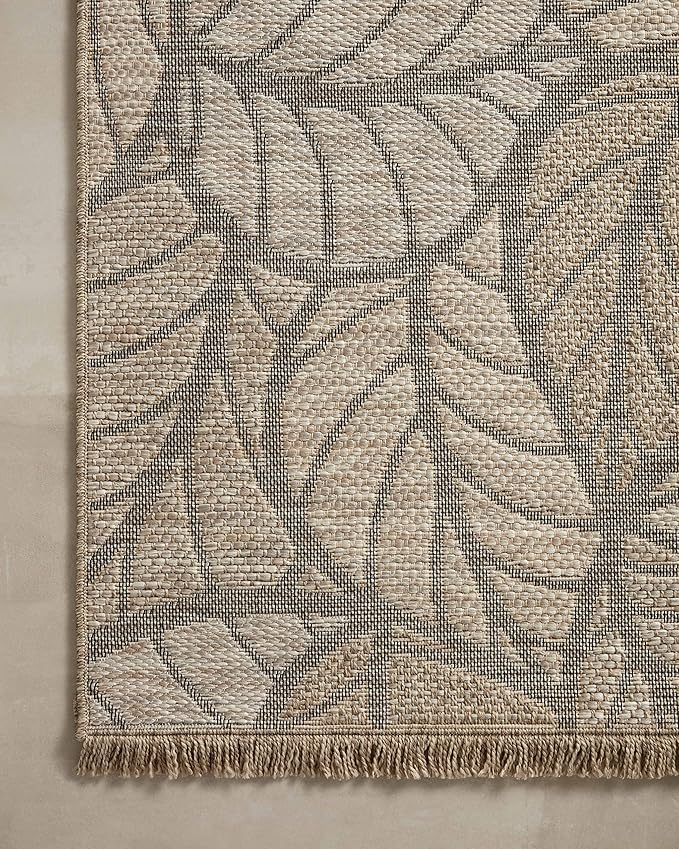 Loloi Dawn Collection Indoor/Outdoor DAW-05 Taupe 2'-3" x 7'-7" Runner Rug