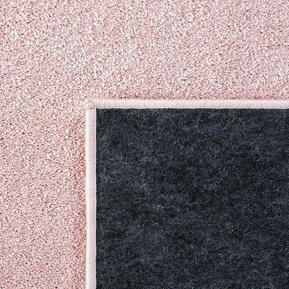 SAFAVIEH Plain and Solid Collection Accent Rug - 3'3" x 5'3", Pink, Non-Shedding & Easy Care, Ideal for High Traffic Areas in Entryway, Living Room, Bedroom (PNS320-4406)