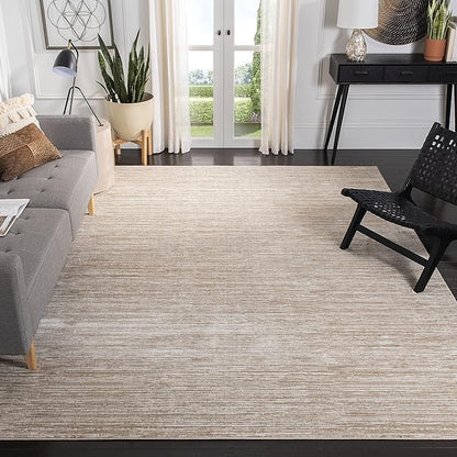 SAFAVIEH Area Rug 12x18 - Vision Collection - Large - Cream, Modern Ombre Design, Non-Shedding & Easy to Clean, Ideal for Living Room, Bedroom, Dining Space (VSN606F)