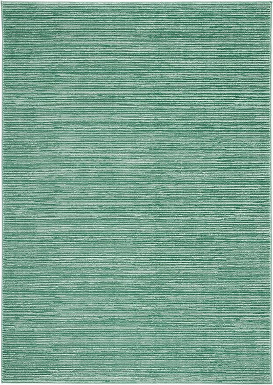 SAFAVIEH Vision Collection Accent Rug - 2' x 3', Light Green, Modern Ombre Design, Non-Shedding & Easy to Clean, Ideal for Entryway, Foyer, Bedroom (VSN606X)