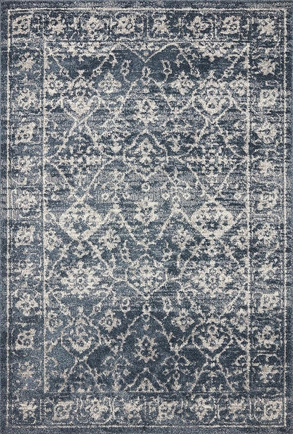 Loloi Magnolia Home by Joanna Gaines Gigi Collection GIG-02 Navy/Stone 7'-10" x 10' Area Rug