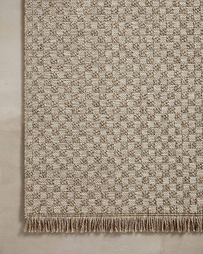Loloi Dawn Collection Indoor/Outdoor DAW-02 Tan 7'-8" x 10' Area Rug