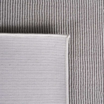 SAFAVIEH Revive Collection Area Rug - 7' x 10', Grey, Geometric Design, Ideal for High Traffic Areas in Living Room, Bedroom, Dining (REV102F)