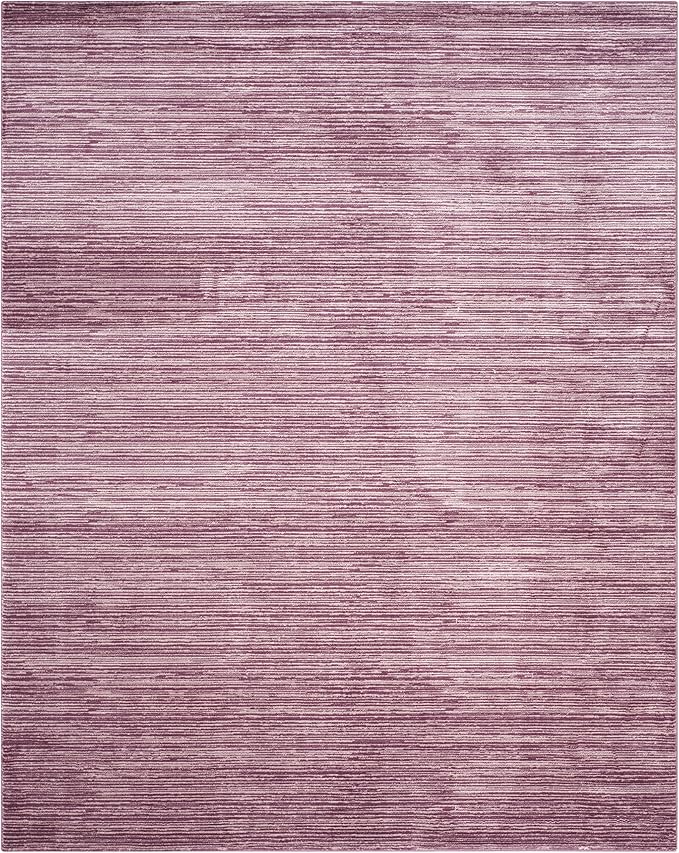 SAFAVIEH Area Rug 8x10 - Vision Collection - Large - Grape Purple , Modern Ombre Design, Non-Shedding & Easy to Clean, Ideal for Living Room, Bedroom, Dining Space (VSN606A)