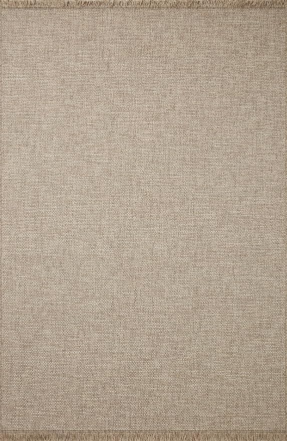 Loloi Dawn Collection Indoor/Outdoor DAW-04 Coffee 7'-8" x 10' Area Rug