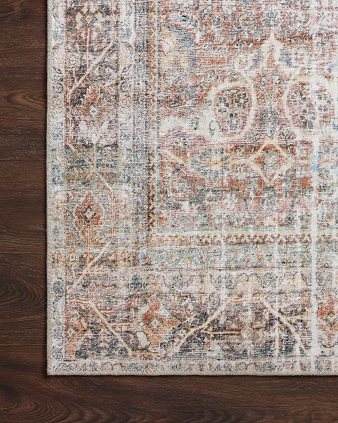 Loloi Adrian Collection ADR-05 Sunset/Charcoal 2'-3" x 3'-9", .19" Thick Accent Rug