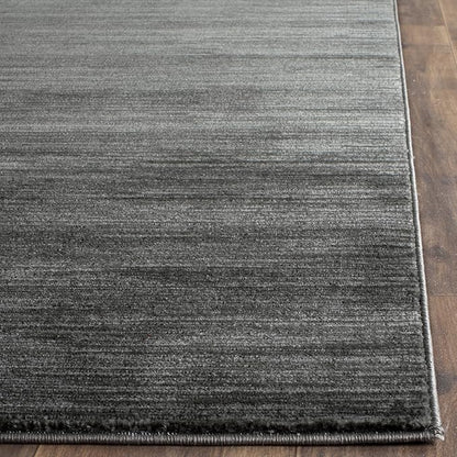 SAFAVIEH Vision Collection Area Rug - 10' Square, Grey, Modern Ombre Design, Non-Shedding & Easy to Clean, Ideal for Living Room, Bedroom, Dining Space (VSN606D)