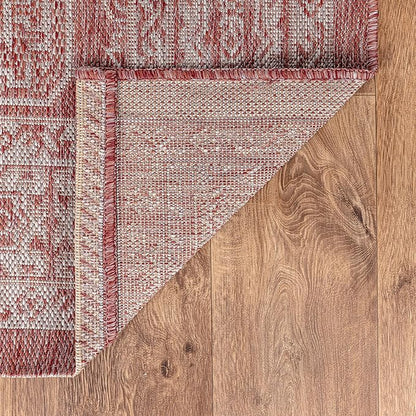 Keen Home Design Terrace Outdoor Area Rug - 12x15 Washable Indoor/Outdoor Rug for Patio, Kitchen, Balcony, Beach, Garden, Deck and Porch, Size: 12'x15'