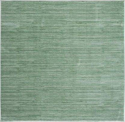 SAFAVIEH Vision Collection Accent Rug - 3' Square, Light Green, Modern Ombre Design, Non-Shedding & Easy to Clean, Ideal for Foyer, Entryway, Bedroom, Accent Space (VSN606X)