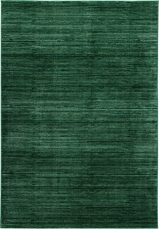 SAFAVIEH Vision Collection Accent Rug - 2' x 3', Dark Green, Modern Ombre Design, Non-Shedding & Easy to Clean, Ideal for Entryway, Foyer, Bedroom (VSN606Y)