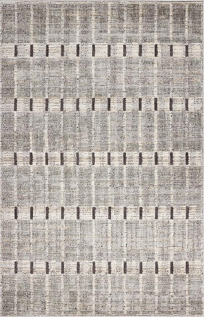 Loloi Jeremiah Brent Bleecker Collection BLE-04 Sage/Granite 6'-7" x 9'-3" Area Rug