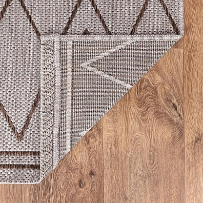Keen Home Design Terrace Outdoor Runner Rug - 2x10 Washable Indoor/Outdoor Rug for Patio, Kitchen, Balcony, Beach, Garden, Deck and Porch, Size: 2'2"x9'11"