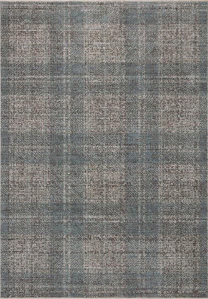 Loloi Angela Rose Ember Collection EMB-09 Denim/Charcoal 5'-3" x 7'-6" Area Rug