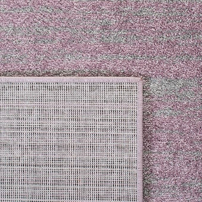 SAFAVIEH Adirondack Collection Area Rug - 6'7" Square, Purple & Green, Modern Ombre Design, Non Shedding & Easy to Clean, Ideal for Living Room, Bedroom, Office, Dining Space (ADR113V)
