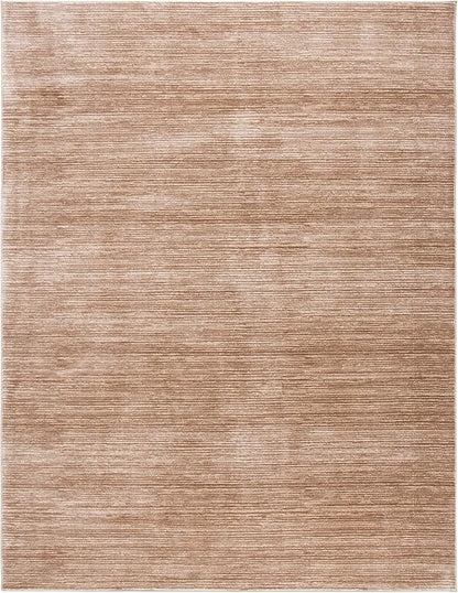 SAFAVIEH Area Rug 12x18 - Vision Collection - Large - Light Brown, Modern Ombre Design, Non-Shedding & Easy to Clean, Ideal for Living Room, Bedroom, Dining Space (VSN606C)