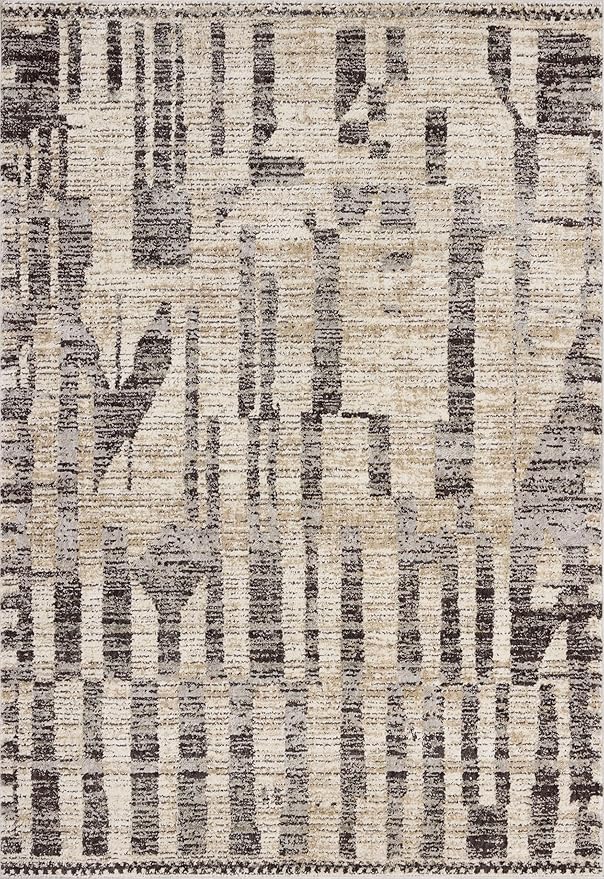 Loloi Jeremiah Brent Bleecker Collection BLE-03 Beige/Stone 9'-2" x 13' Area Rug
