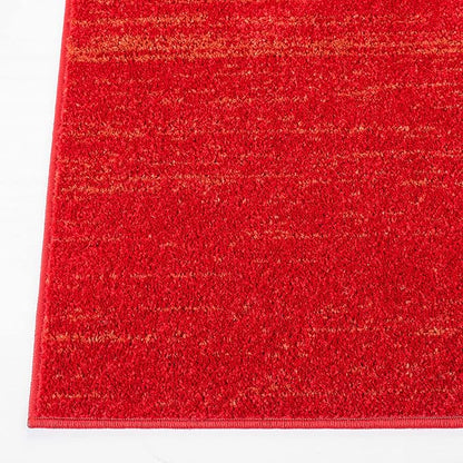 SAFAVIEH Adirondack Collection Area Rug - 5'5" x 7'7", Red & Grey, Modern Ombre Design, Non Shedding & Easy to Clean, Ideal for Living Room, Bedroom, Office, Dining Space (ADR113Q)