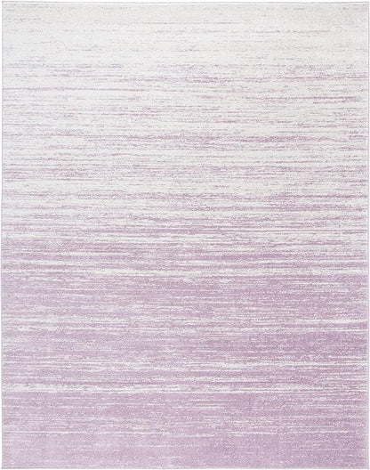 SAFAVIEH Area Rug 10x14 - Adirondack Collection - Large - Cream & Purple, Modern Ombre Design, Non Shedding & Easy to Clean, Ideal for Living Room, Bedroom, Office, Dining Space (ADR113L)