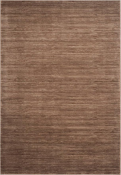 SAFAVIEH Area Rug 4x6 - Vision Collection - Brown, Modern Ombre Design, Non-Shedding & Easy to Clean, Ideal for Living Room, Bedroom, Dining Space (VSN606E)