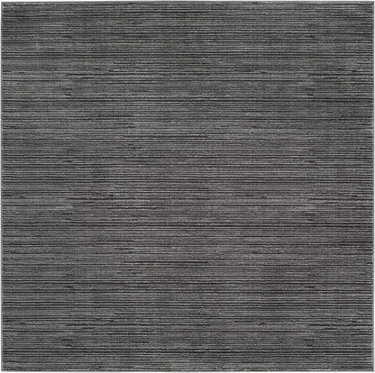 SAFAVIEH Vision Collection Area Rug - 5' Square, Grey, Modern Ombre Design, Non-Shedding & Easy to Clean, Ideal for Living Room, Bedroom, Dining Space (VSN606D)