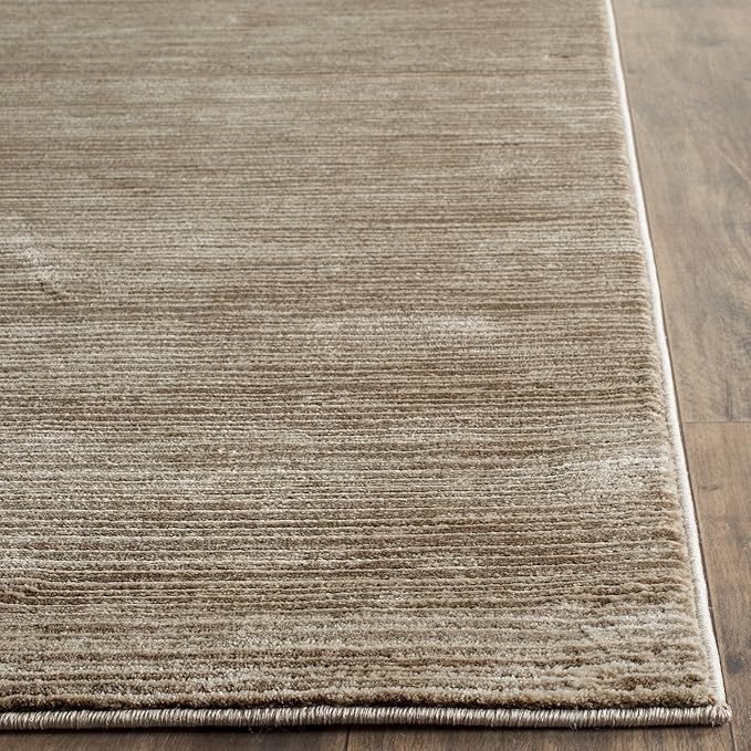 SAFAVIEH Area Rug 8x10 - Vision Collection - Large - Light Brown, Modern Ombre Design, Non-Shedding & Easy to Clean, Ideal for Living Room, Bedroom, Dining Space (VSN606C)