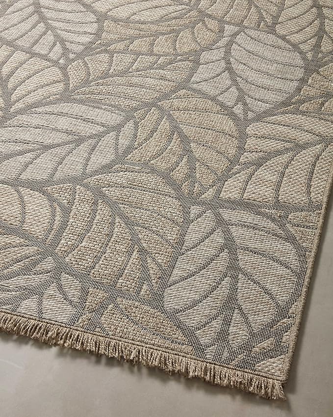 Loloi Dawn Collection Indoor/Outdoor DAW-05 Taupe 2'-3" x 7'-7" Runner Rug