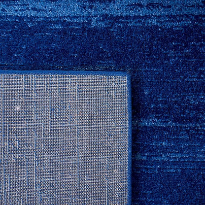 SAFAVIEH Adirondack Collection Area Rug - 9' Square, Light Blue & Dark Blue, Modern Ombre Design, Non Shedding & Easy to Clean, Ideal for Living Room, Bedroom, Office, Dining Space (ADR113F)