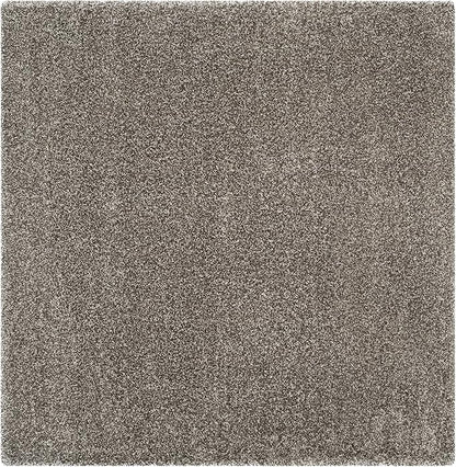 SAFAVIEH Milan Shag Collection Area Rug - 8' x 10', Grey, Solid Design, Non-Shedding & Easy Care, 2-inch Thick Ideal for High Traffic Areas in Living Room, Bedroom (SG180-8080)